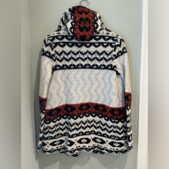 Abercrombie & Fitch Women's
Wool Alpaca Blend Hooded Cardigan Sweater-Size XS‎ - Picture 7 of 9